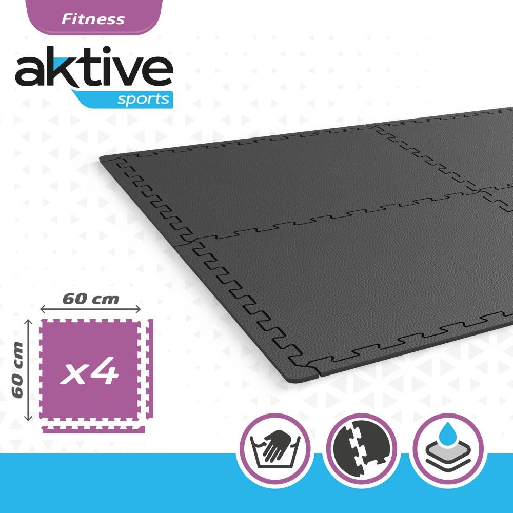 Tapete Protetor de Chão de fitness Aktive 3/5