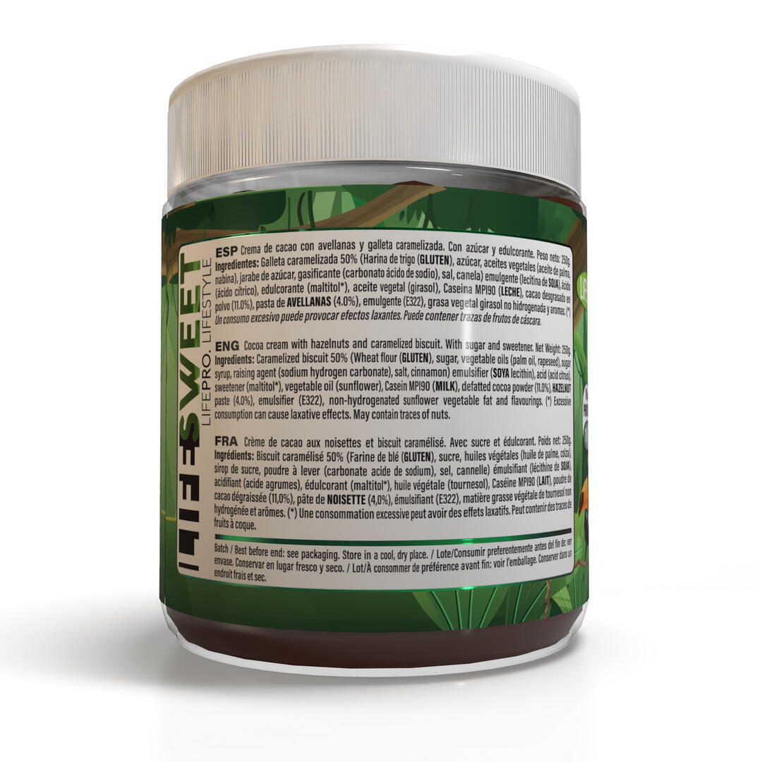 Proteincreme Choco Monky - 250g Choco Jungle LifePRO 2/6