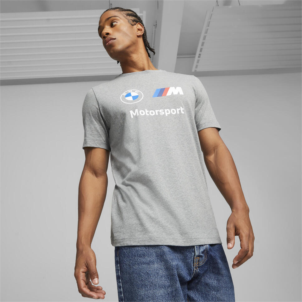Koszulka Sportowa Męska Puma Bmw Mms Ess Logo