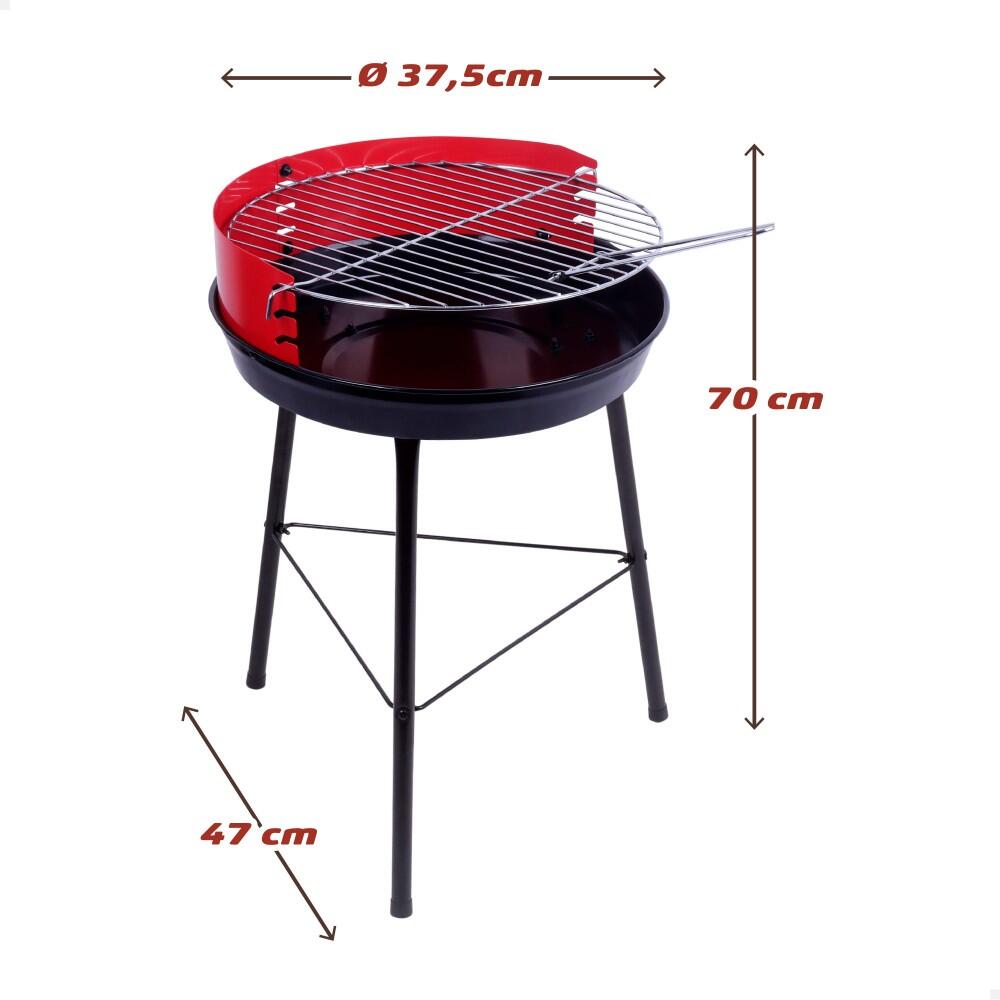 Barbecue rond au charbon de bois de Aktive 3/7
