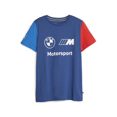 Camiseta con logotipo BMW M Motorsport Essentials PUMA Pro Blue M Color