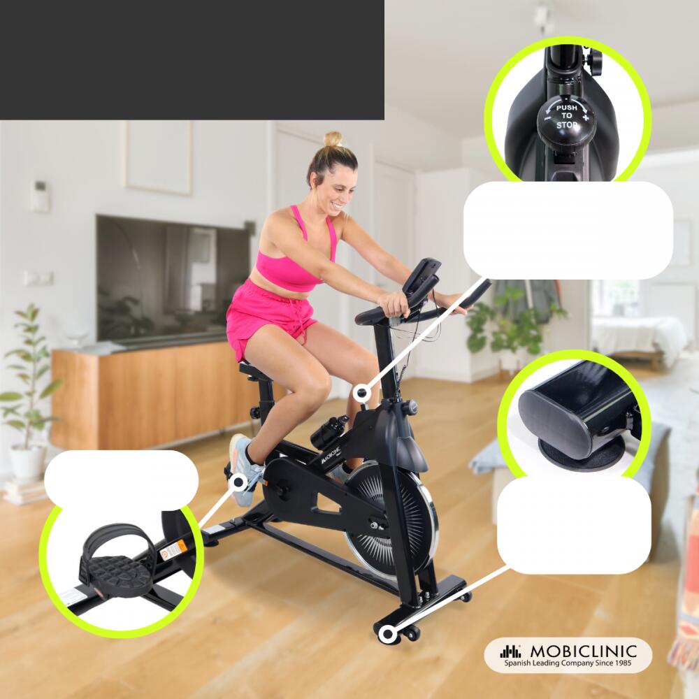 Veló de biking Volant 6KG Réglable Cycle interieur Teide 6/6