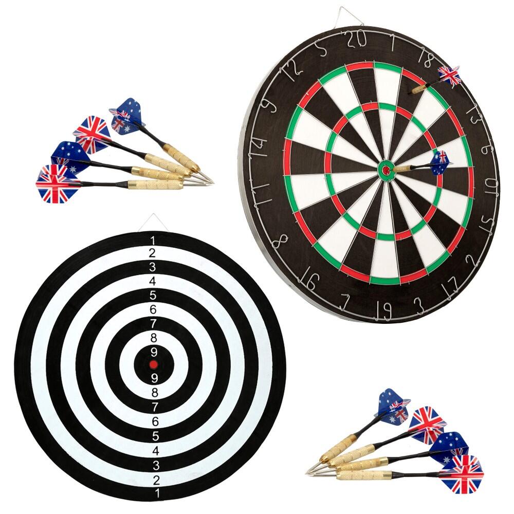 Jogo de dardos 45 cm de diâmetro com dardos aktive sport 2/3