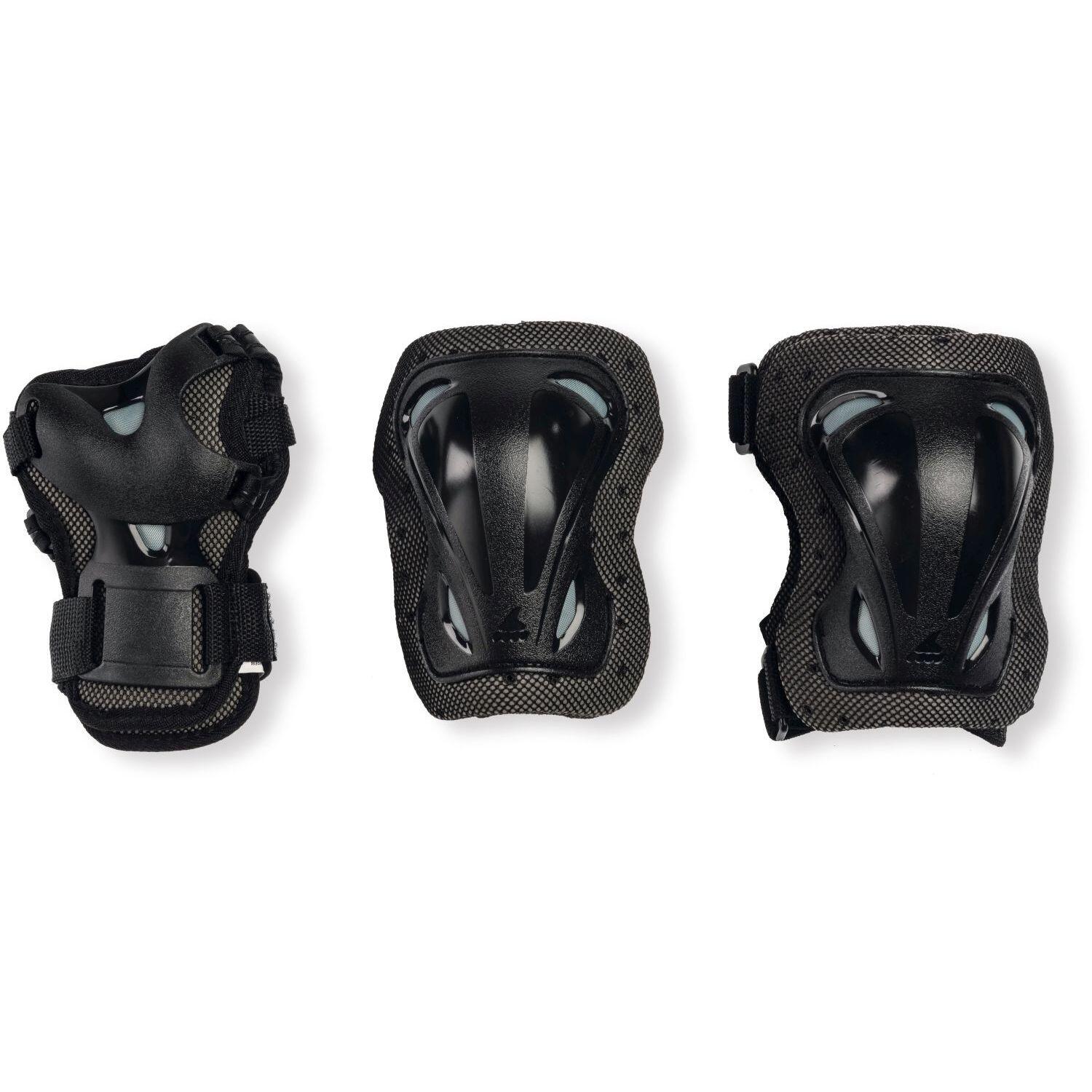 ROLLERBLADE Roller Freeskate Enfant Fury Combo Noir Rouge 2/5