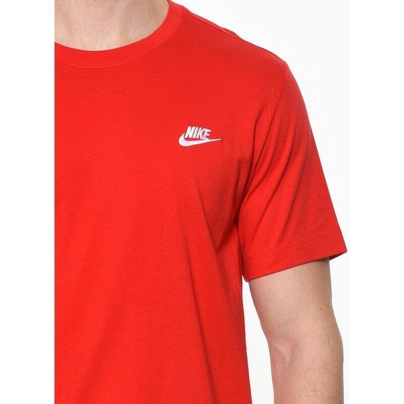 T-shirt Nike Sportswear Club, Rouge, Hommes 4/5