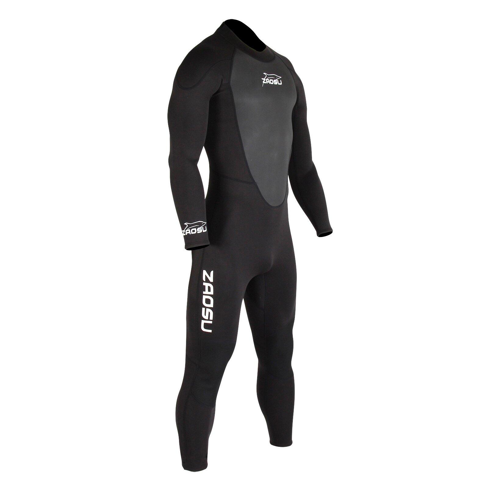 Neoprenanzug 2-3mm Freiwasser Unisex - Aqua Essential schwarz 4/6