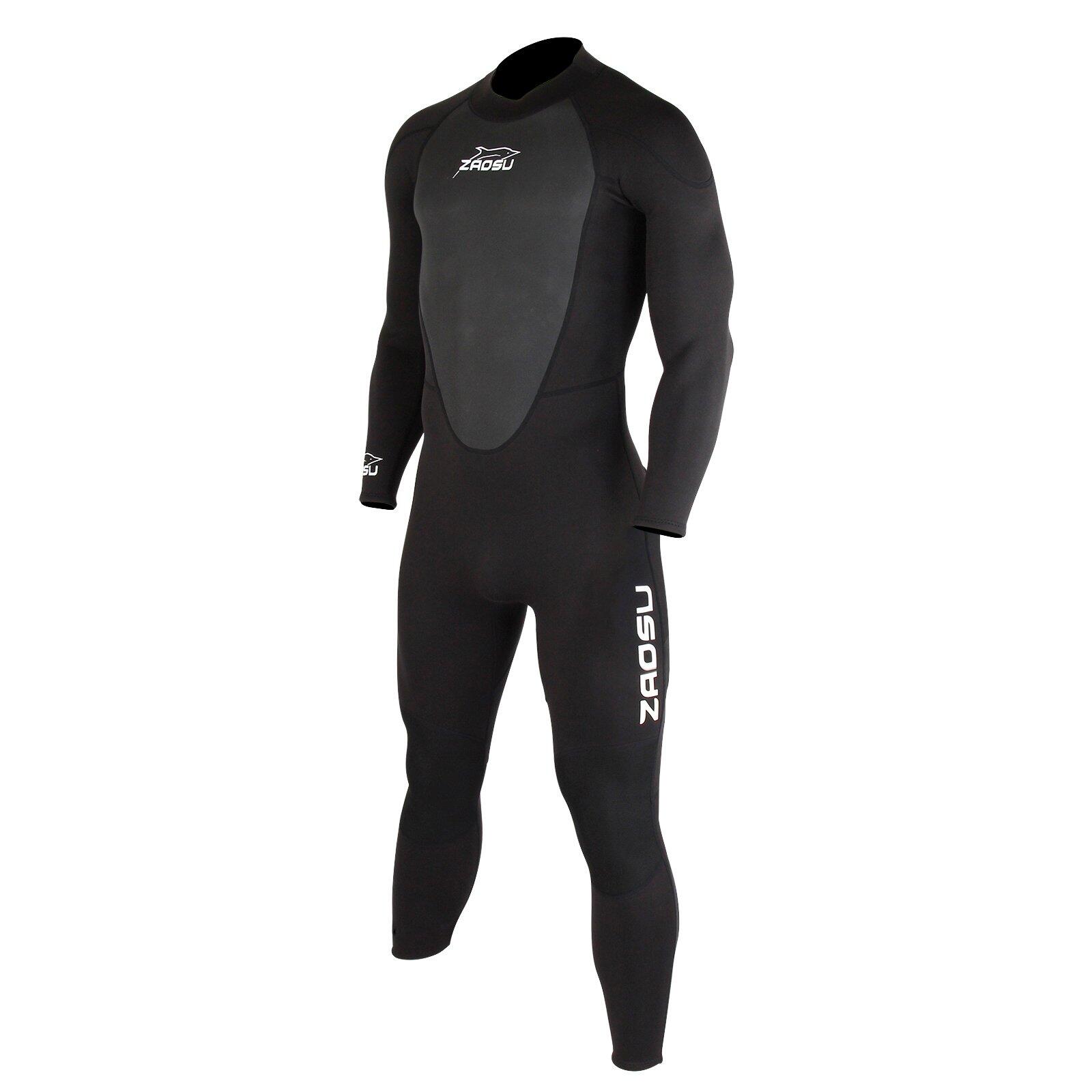 ZAOSU Neopren Fullsuit 2-3mm Freiwasser Unisex - Aqua Essential schwarz