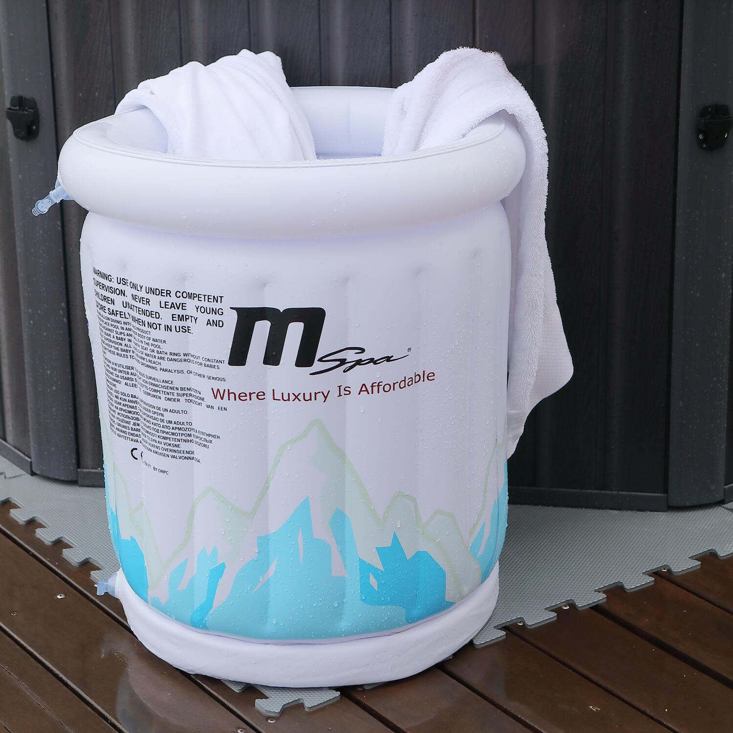Glacière gonflable pour spa gonflable Mspa 2/7