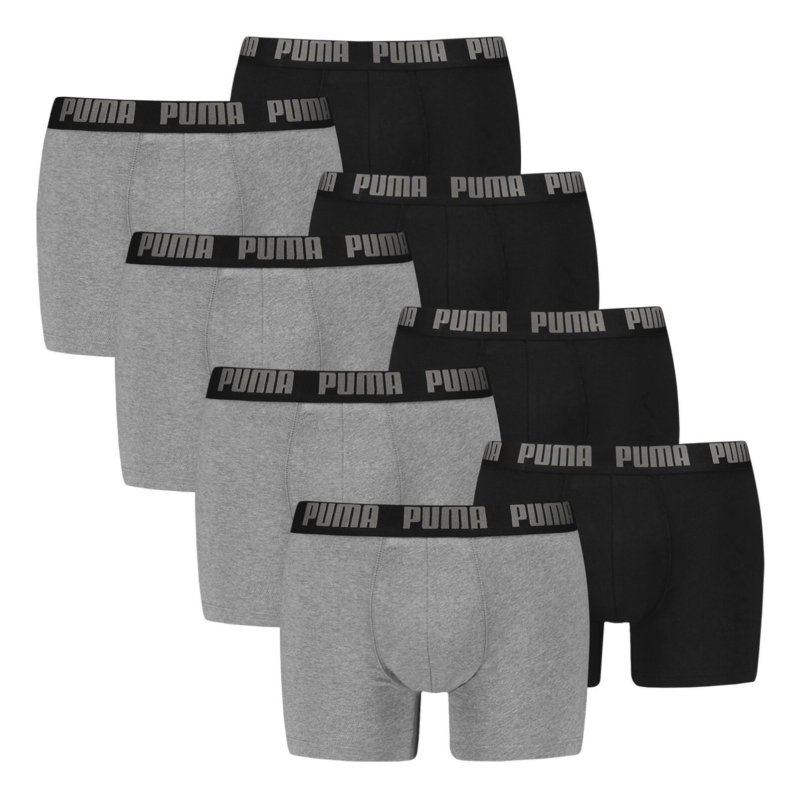 PUMA Unterhosen 8er Pack weich atmungsaktiv Herren - Boxers Comfort Stretch