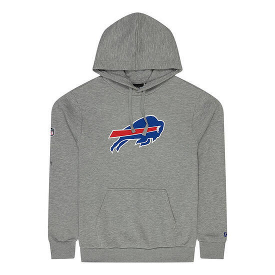 New Era Herren Hoodie NFL Buffalo Bills Logo grau