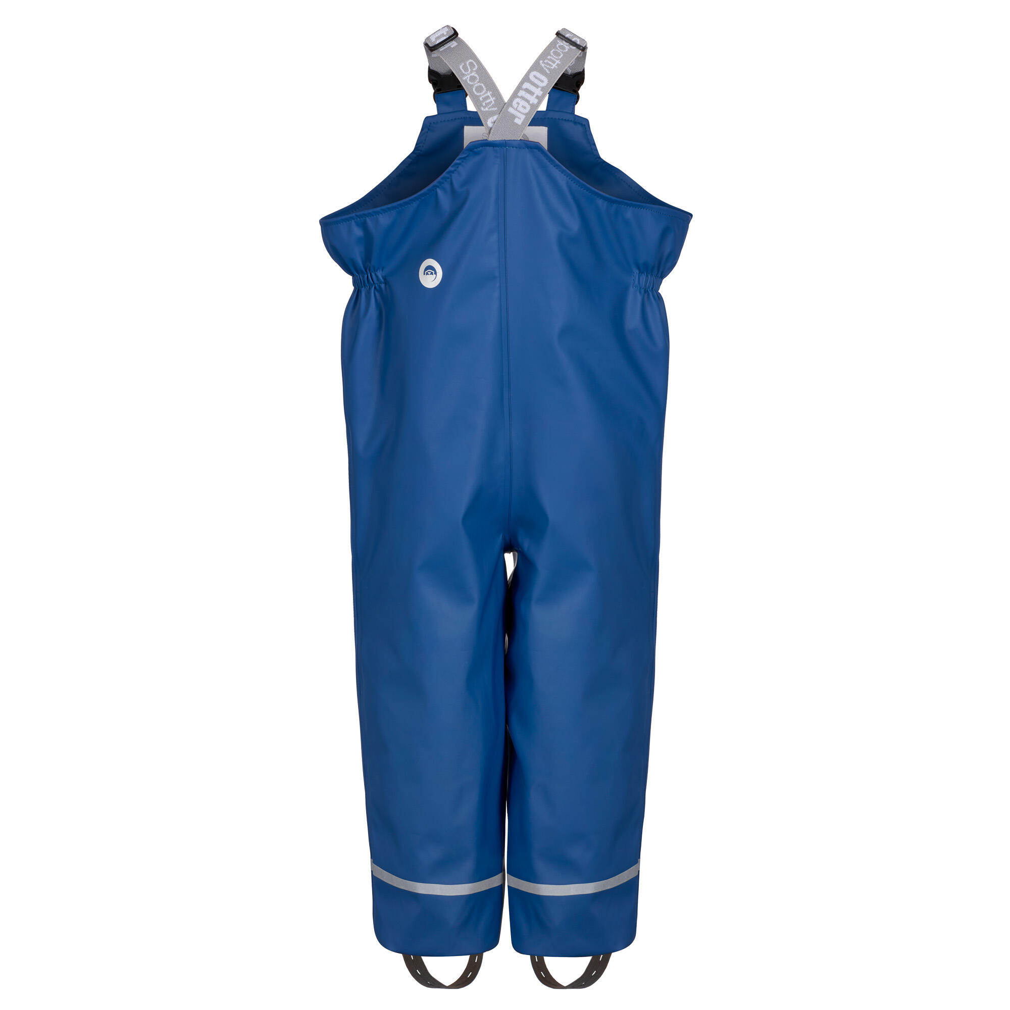 Spotty Otter Forest Leader Insulated PU Dungarees Navy 2/7
