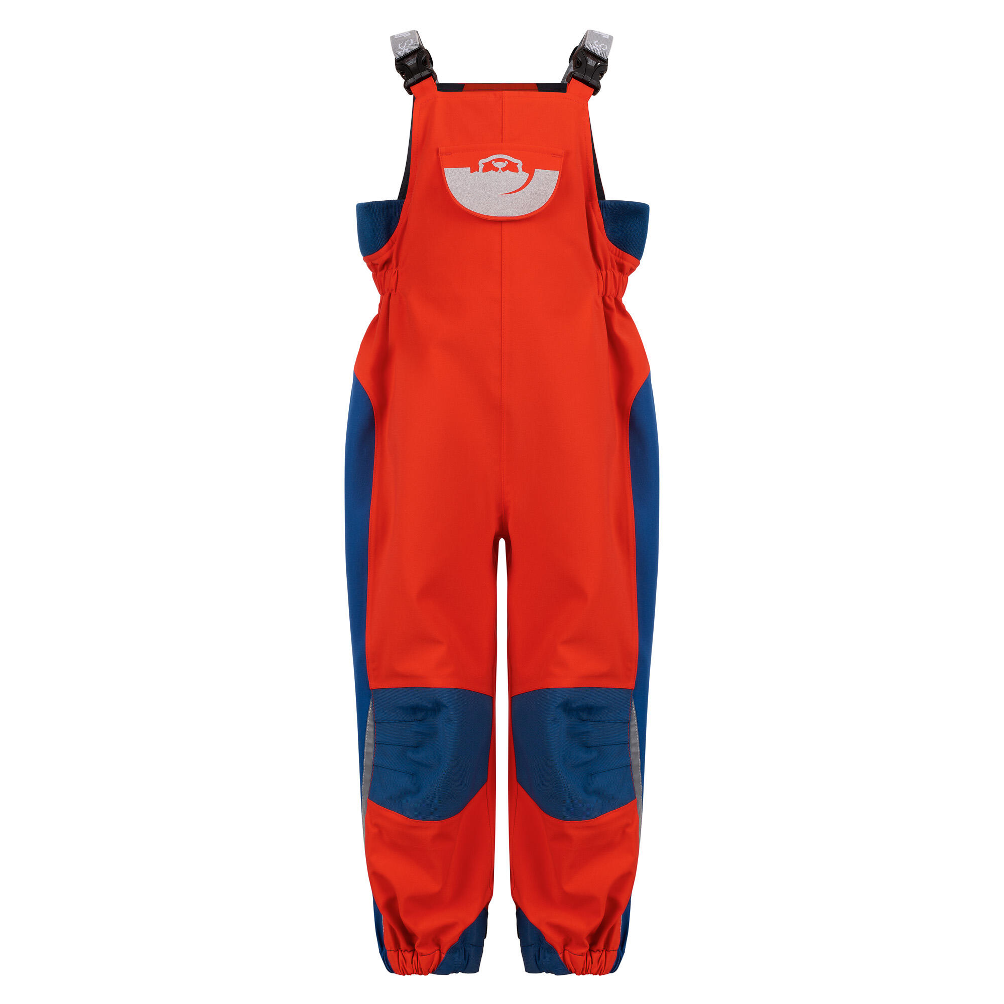 SPOTTY OTTER Spotty Otter Adventure Dungarees Fiery Red