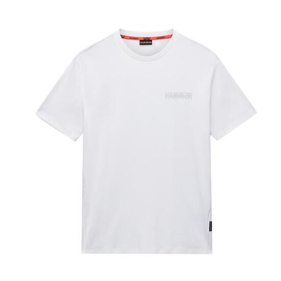 t-shirt crop top S-VANNI SS HOMME BLANC