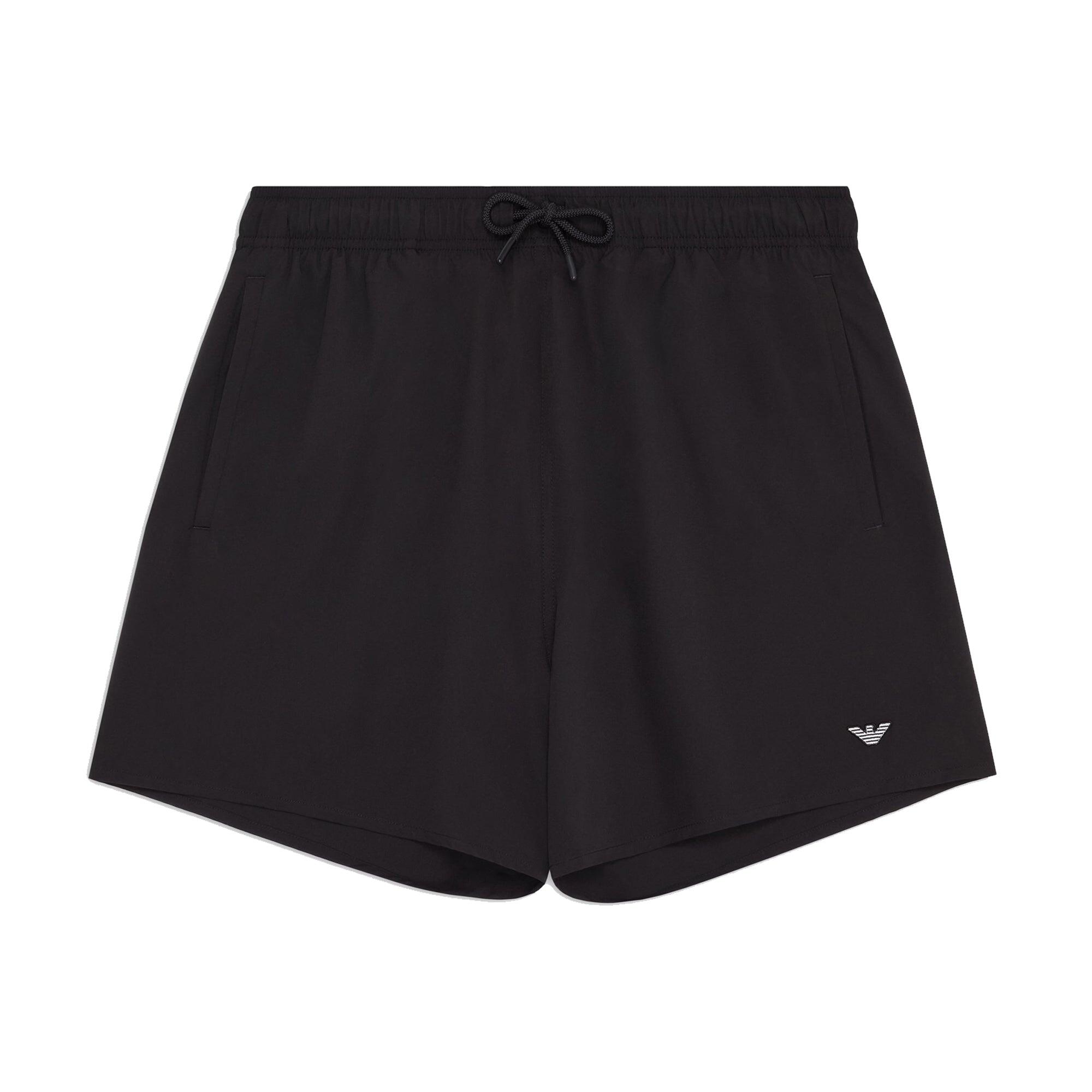 Beach Small Eagle Swim Shorts Black 1/5