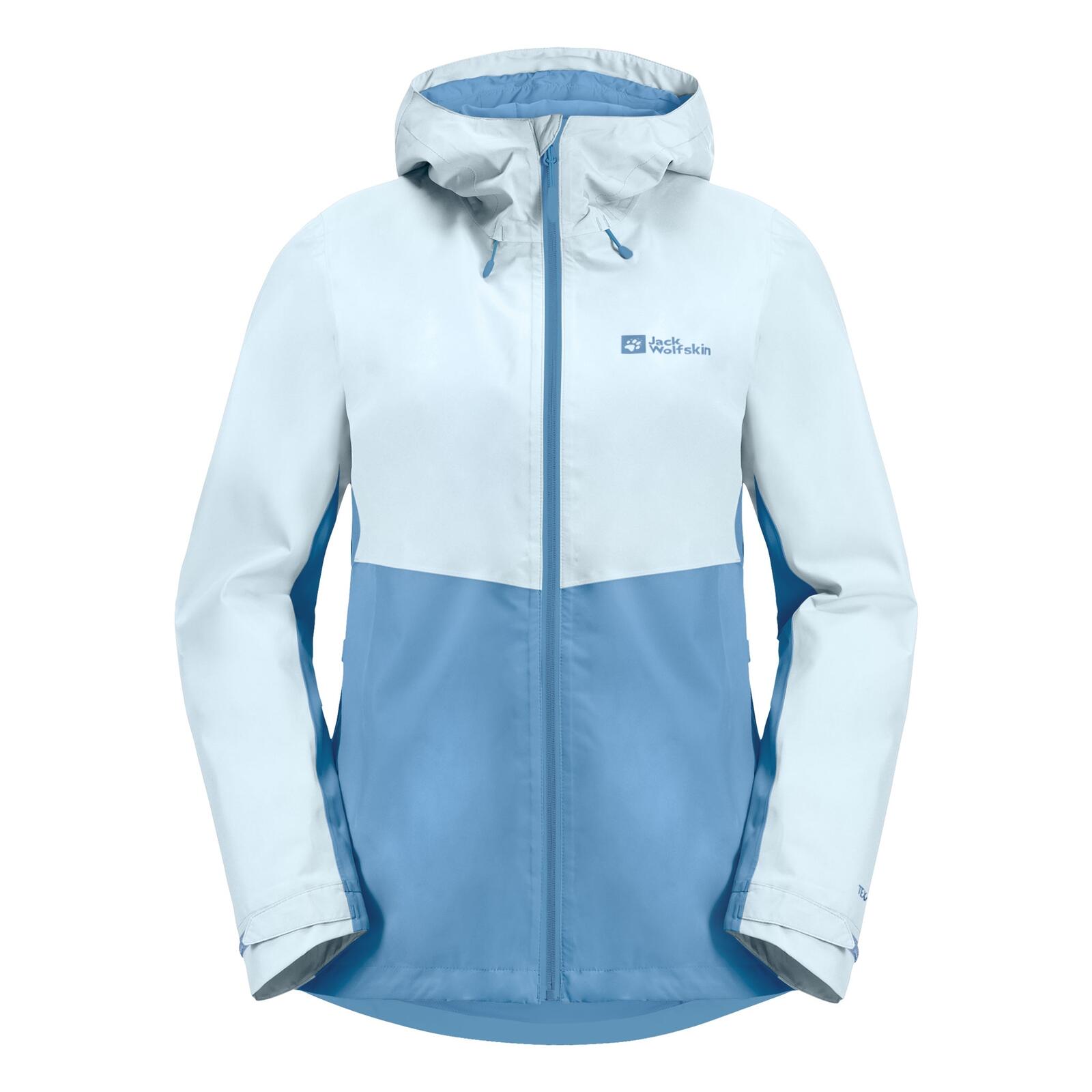 JACK WOLFSKIN Regenjacke wasserdicht atmungsaktiv Damen - Regenjacke Weiltal 2l Jkt W