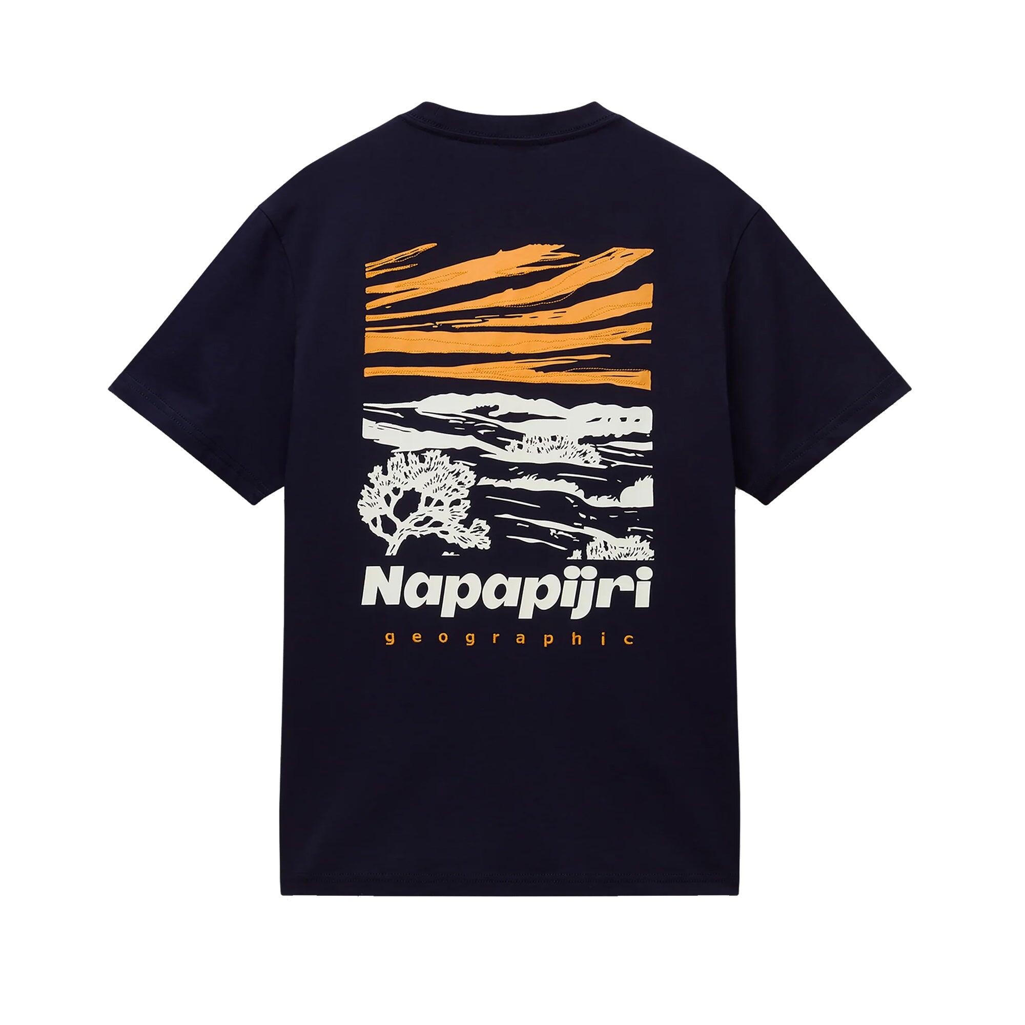 Vignoni Back T-Shirt Blue Marine 2/3