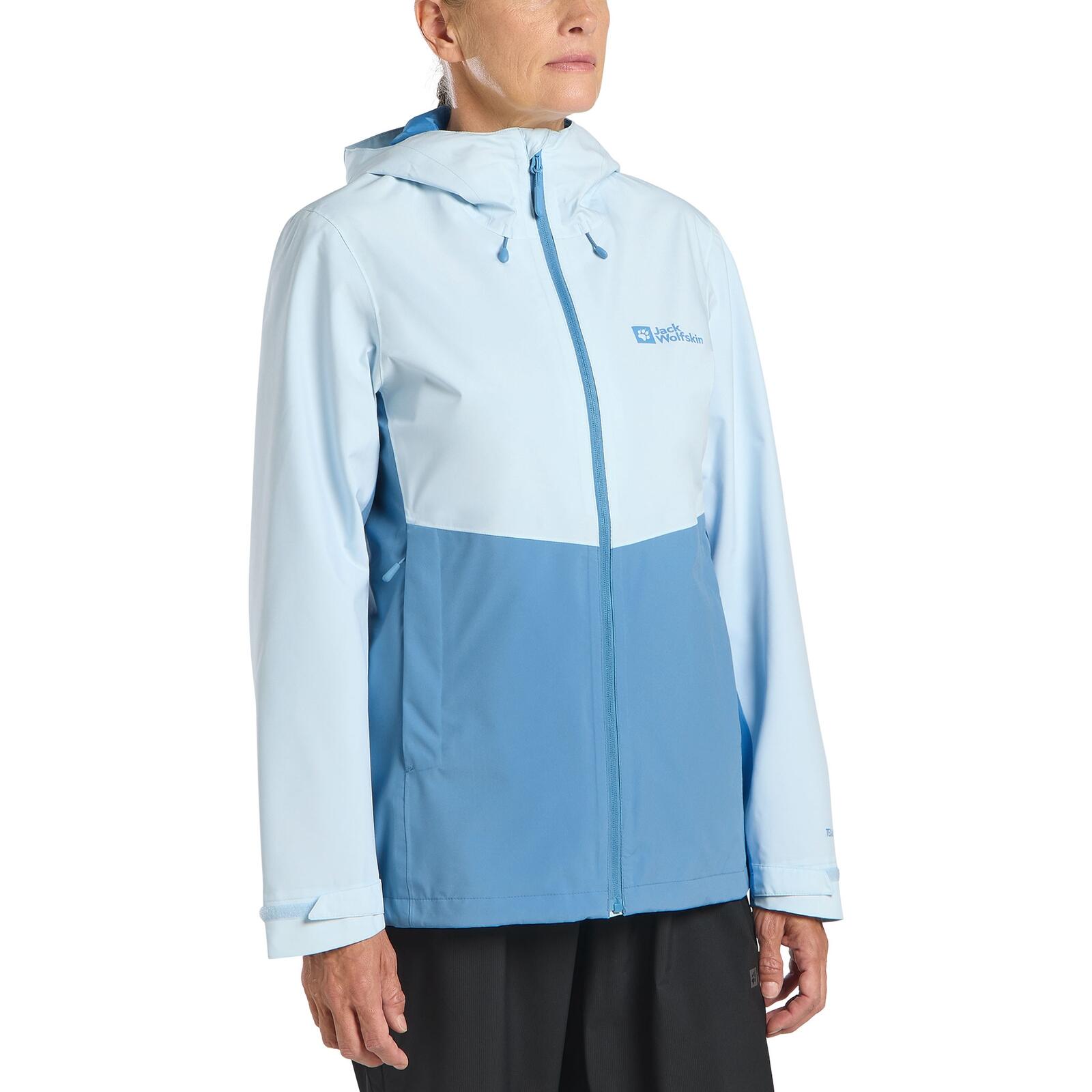 Regenjack - Jack Wolfskin - Waterdicht en ademend 3/6