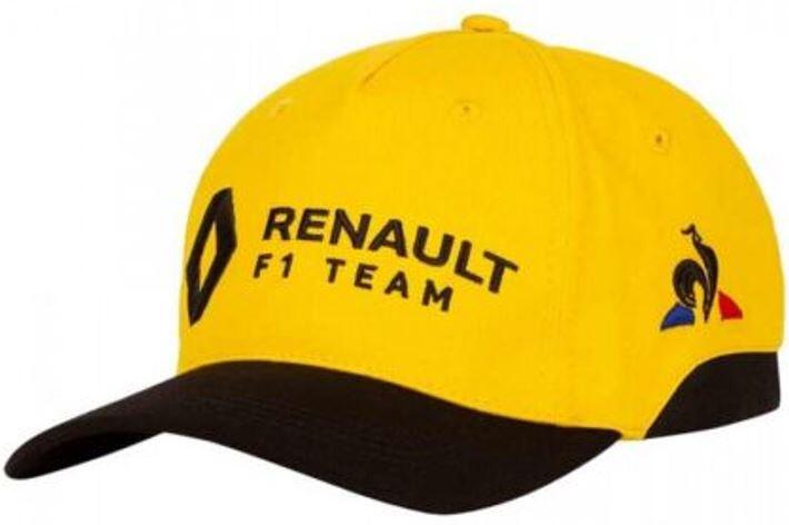Czapka Zespołu Renault F1 Żółto-Czarna - Ikoniczny Styl i Komfort Premium
