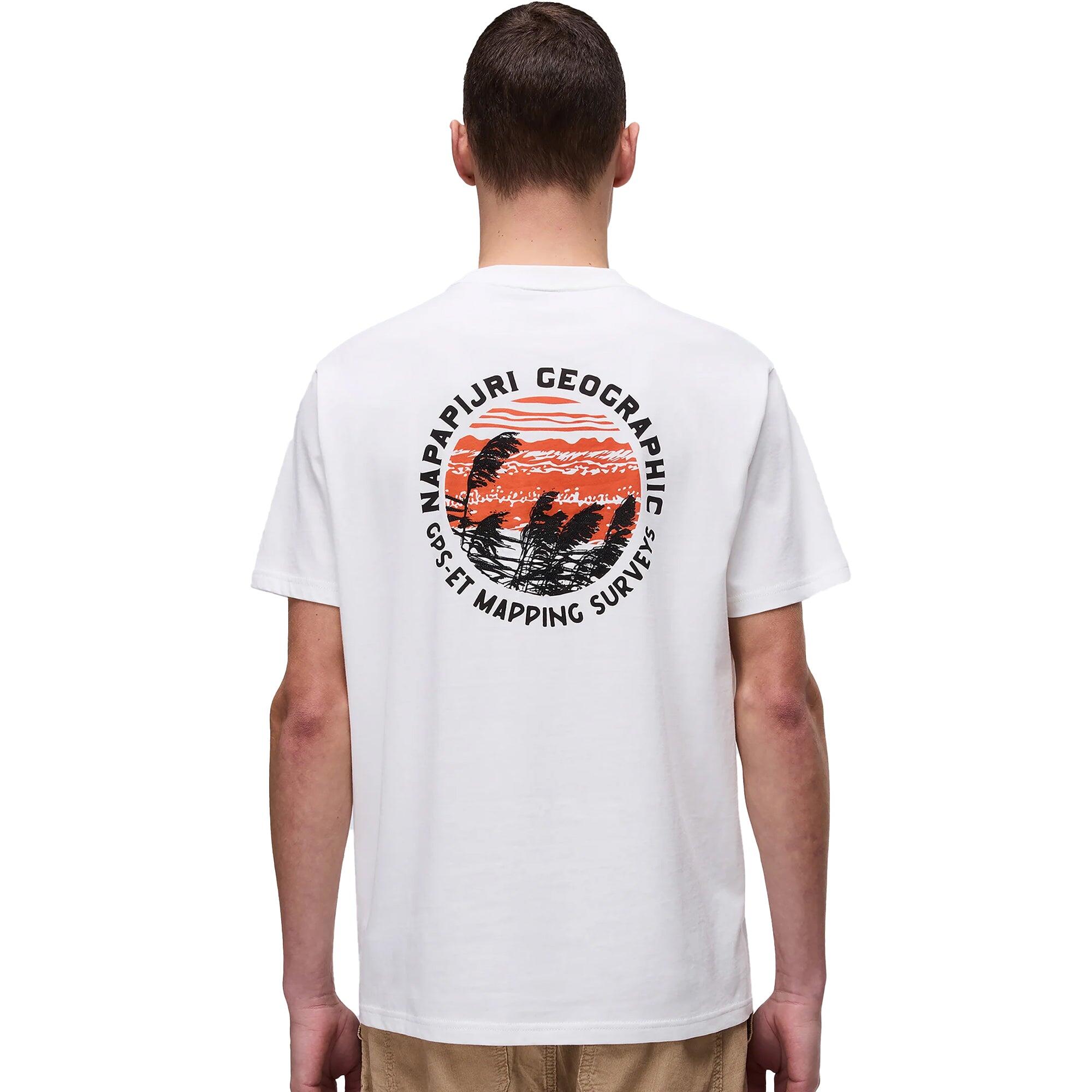 Camiseta masculina Napapijri S-Vignonil Back heron 2/5