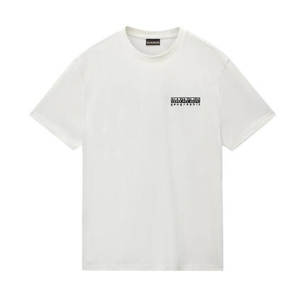 t-shirt crop top S-VIGNONI BACK SS HOMME blanc