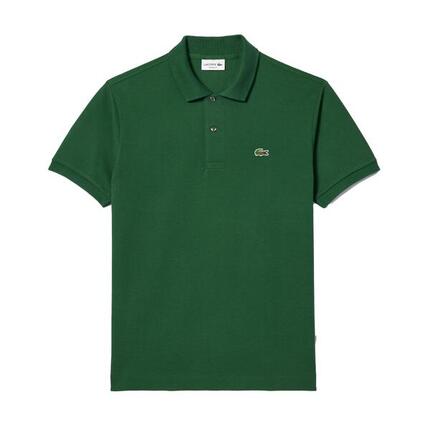 Lacoste Modèle L1212 Short Sleeved Ribbed Collar S Couleur Marron