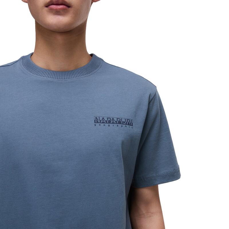 Tricou bărbătesc Napapijri S-Sovana stormy weat G1Y
