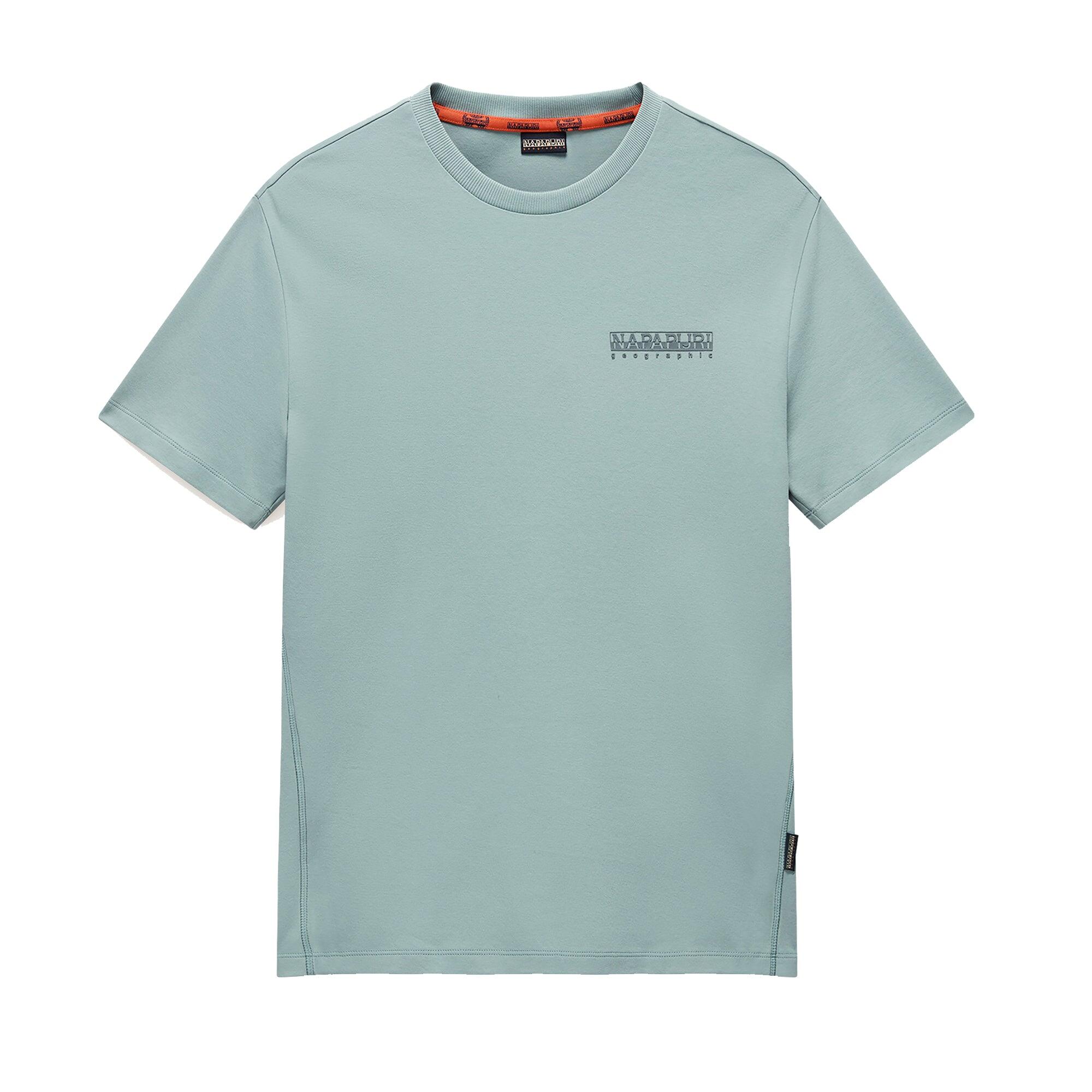 t-shirt crop top S-VANNI SS HOMME Gris sauge 1/5
