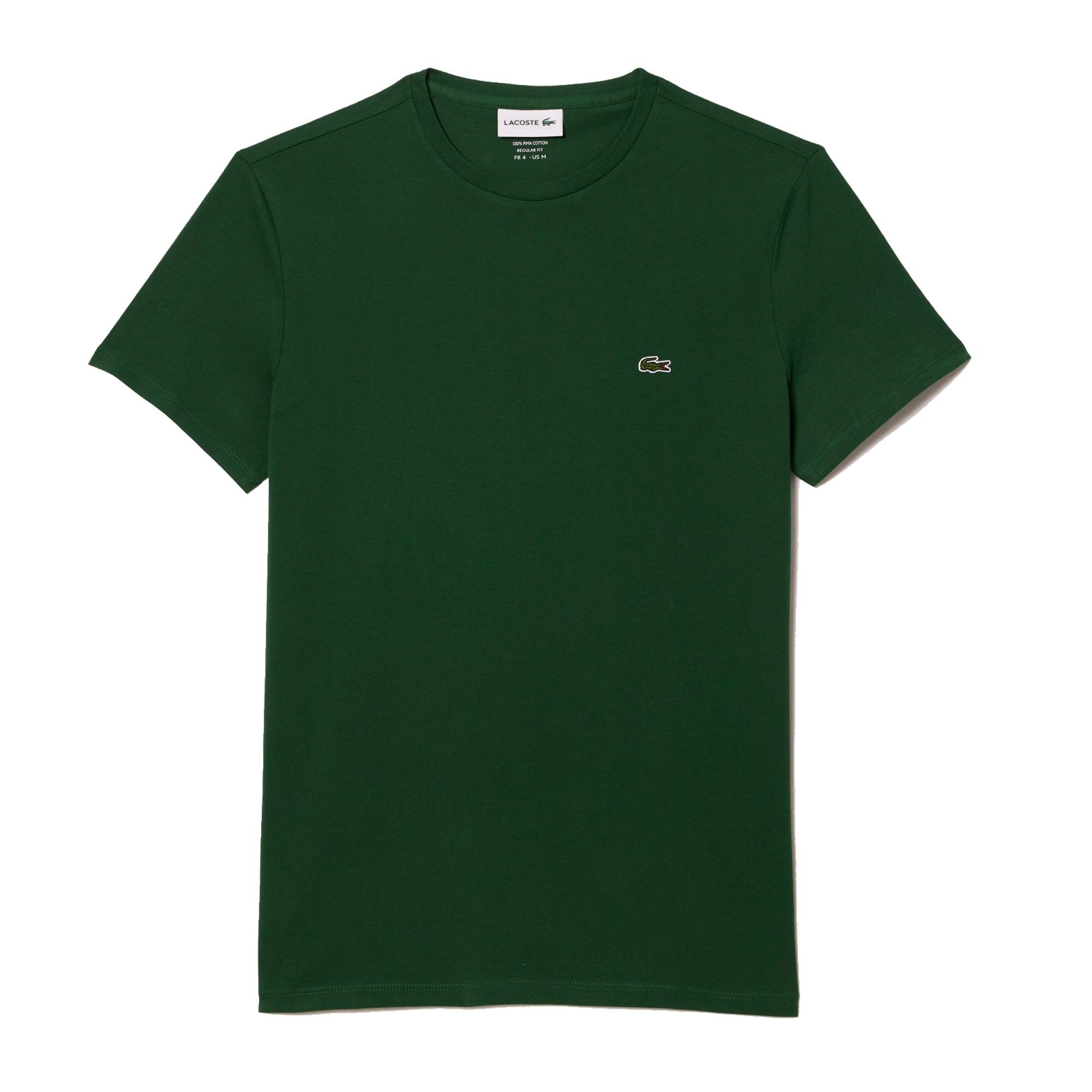 Lacoste - T-shirt Lacoste - Homme - T-shirt Manches Courtes - Vert - 48 Xl - Decathlon