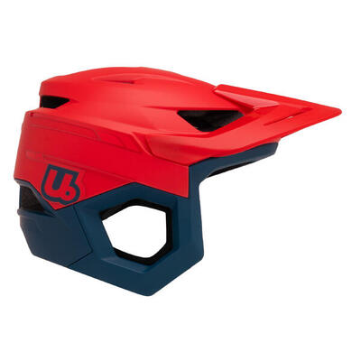 Urge bp rascas helm - neon rush rood/blauw - l/xl