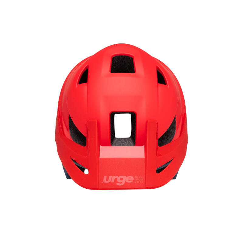 Capacete URGE BP Rascas - Vermelho Neon Rush/Azul - Tamanho P/M 6/7