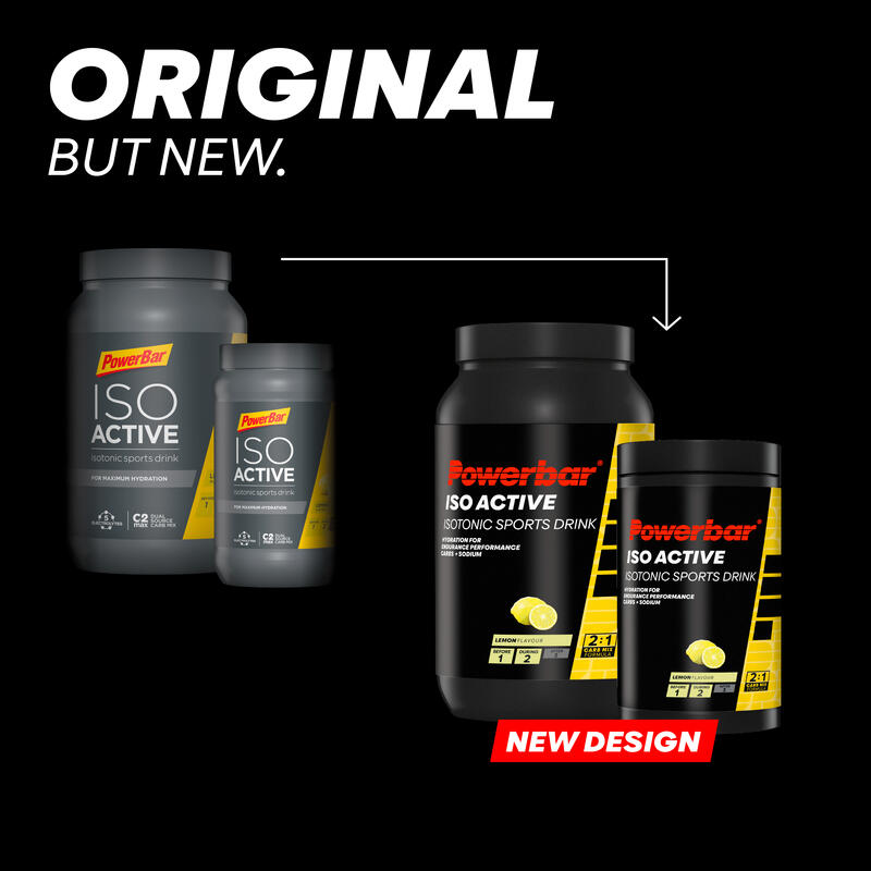 Boissons Isotoniques | Isoactive (600g) | Citron