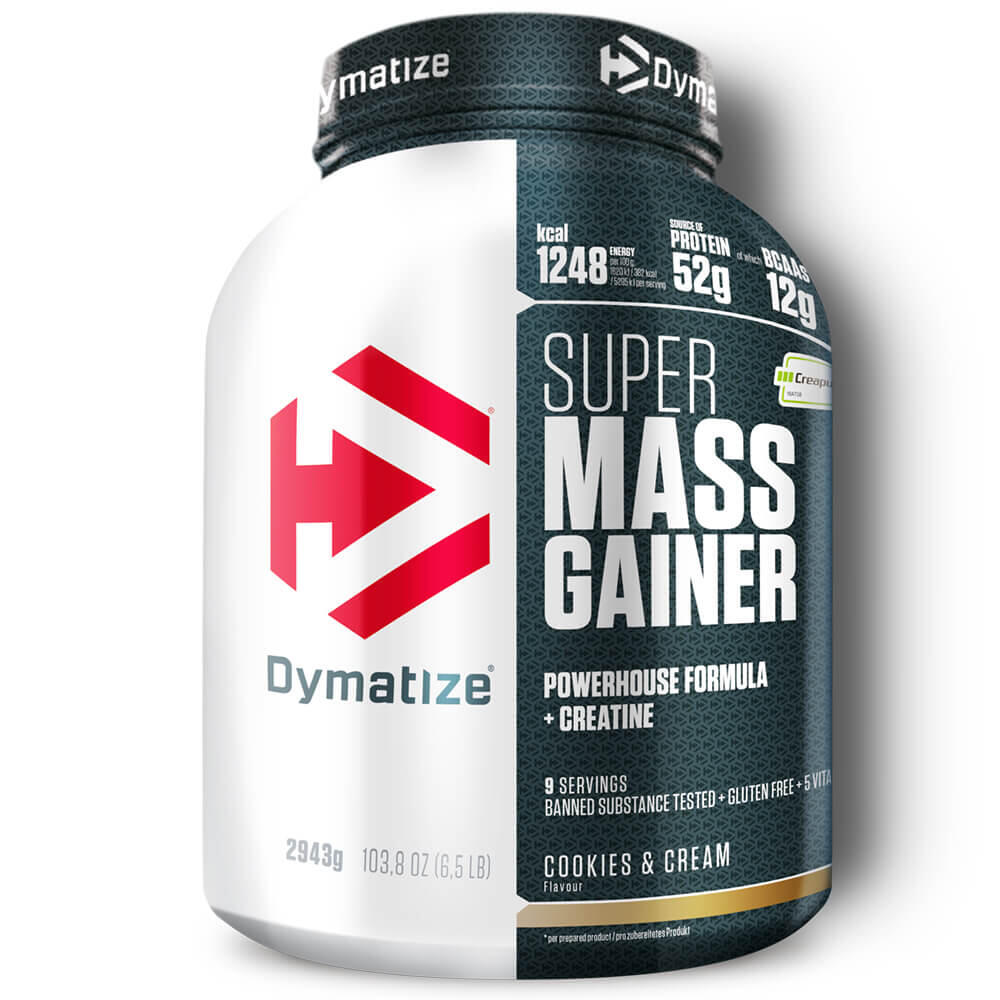 DYMATIZE Dymatize Super Mass Cookies-Cream 2943g - Weight-Gainer Powder DYMATIZE