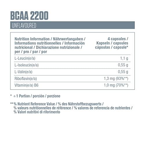 BCAA 2200 Caps 400pcs Geschmacksneutral 7/7