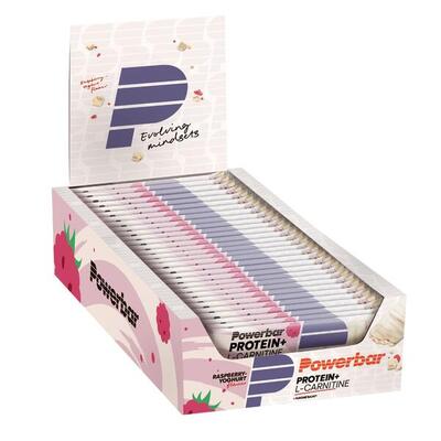 Barretta proteica alla L-Carnitina 35g Powerbar al lampone (confezione da 30)
