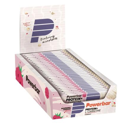 Barre protéinée PowerBar 35 g Framboise avec L-Carnitine 200 mg