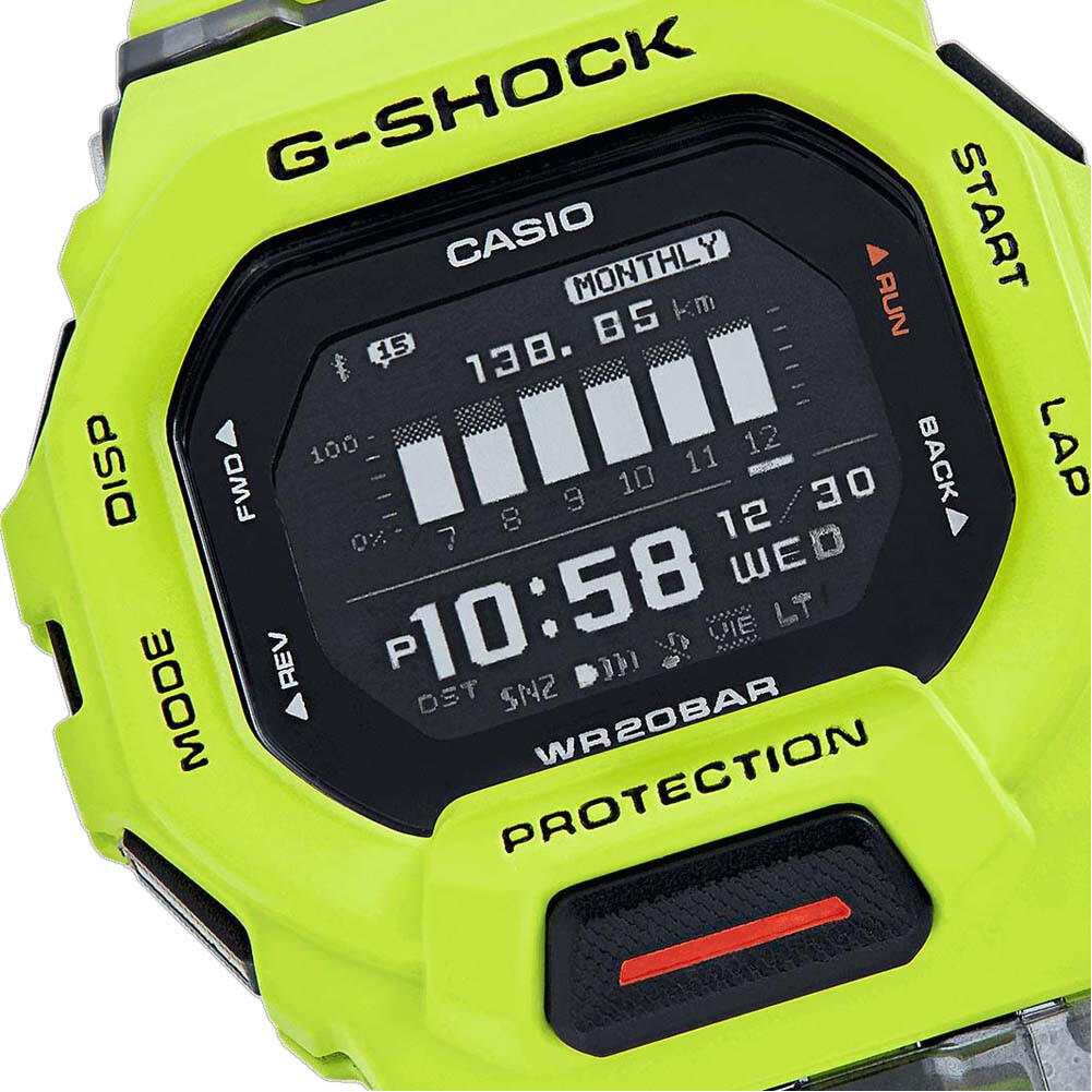 Montre Homme Casio GBD-200-9ER, Quartz, 46mm, 20ATM 7/7