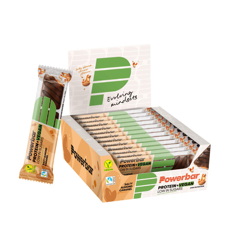 Barra de proteína vegana 2x21g Powerbar (embalagem de 12) Exclusivo Online      37,95€  Preço por quantidade 75,30€kg POWERBAR Barra de proteína vegana 2x21g Powerbar (embalagem de 12)Vendido e expedido por: Fitwinkel - Sporttrader    