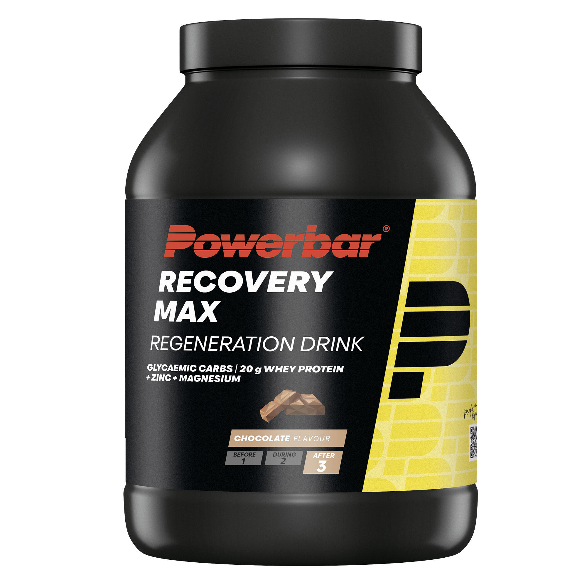 Recuperatiedrank Recovery Max chocolate 1144g 1/7