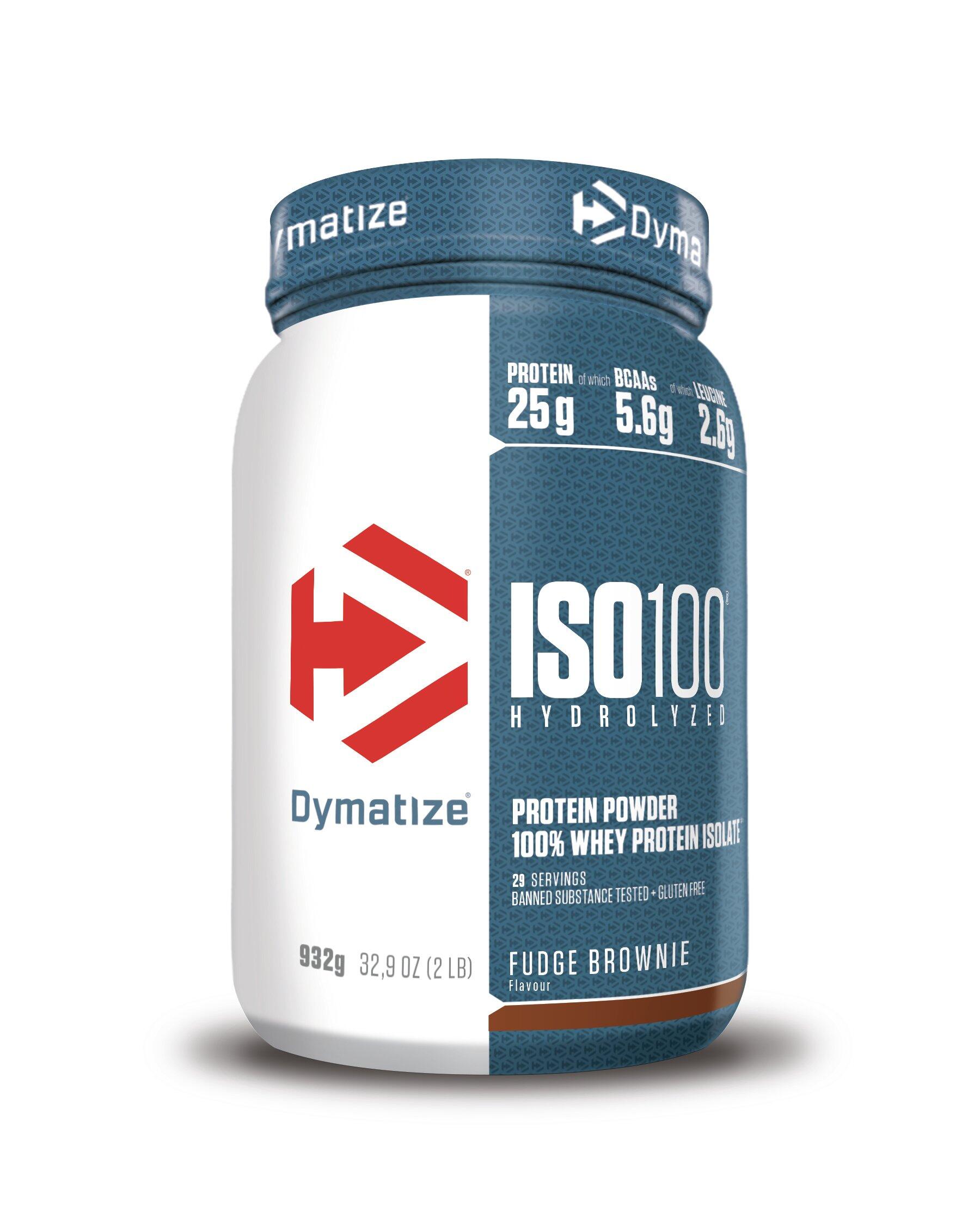 DYMATIZE Dymatize ISO 100 (932g) Fudge Brownie - Eiwitten - Wei-eiwit isolaat