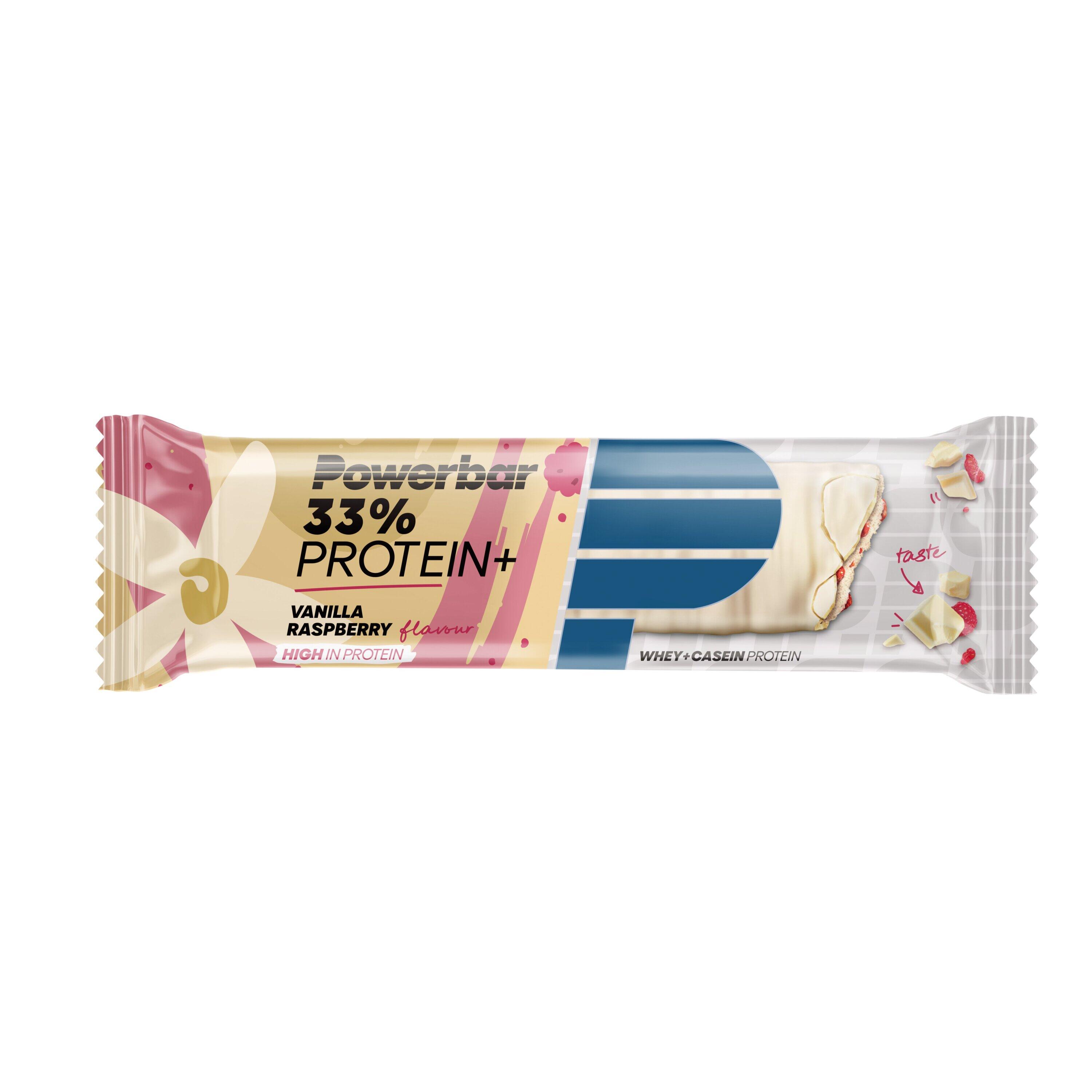 Eiwitrepen - Blik Proteïne Plus Reep 33% (10x90g) - Vanille Framboos 5/6
