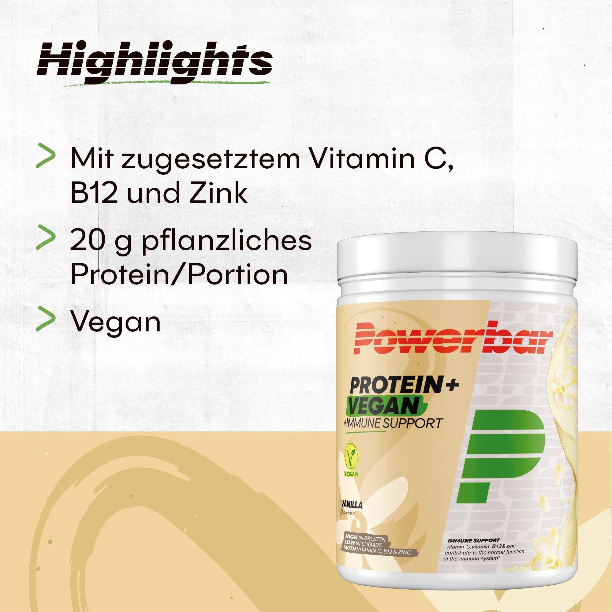 Protein Vegan Immune Support 570g PowerBar 6/7
