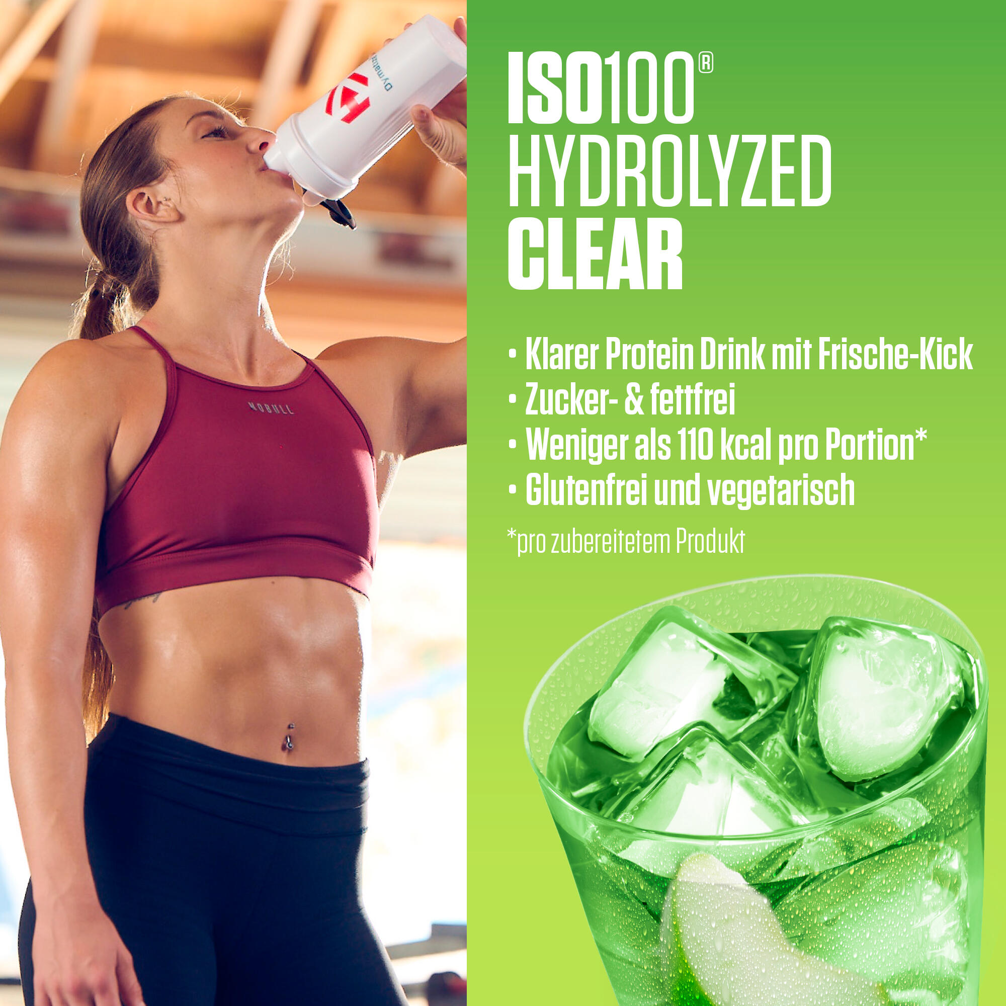 ISO 100 Hydrolyzed Clear Bundle 1.024g Berry Lollipop & Green Apple 3/6