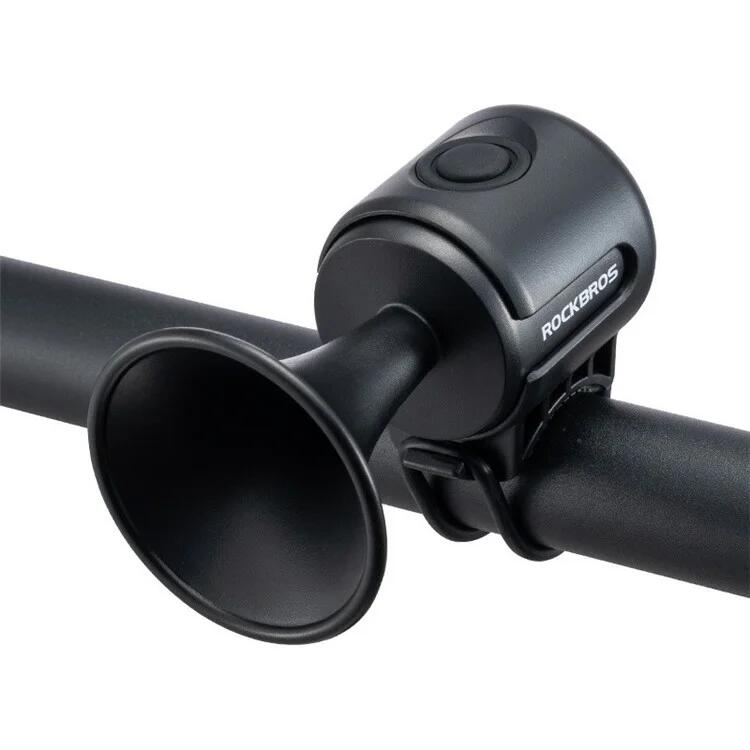 Elektrische fietsbel ABS + PC met hoog decibel - Zwart 1/7