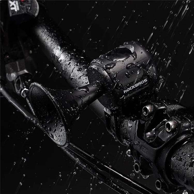 Klaxon de vélo électrique ABS + PC  à décibel élevé - Noir
