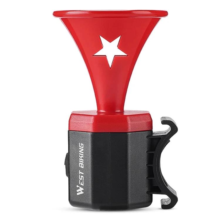 Sonnette de vélo à son d'avertissement 90 dB rechargeable par USB 2/7