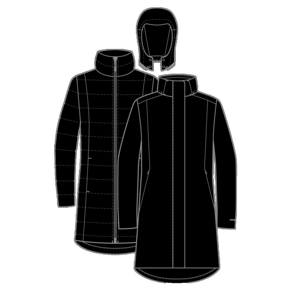 Parka Femmes Patagonia Tres 3In1 noir 1/1