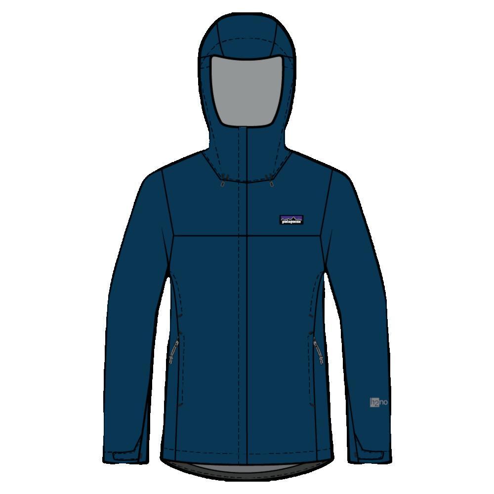 Parka Femmes Patagonia Torrentshell bleu 1/1