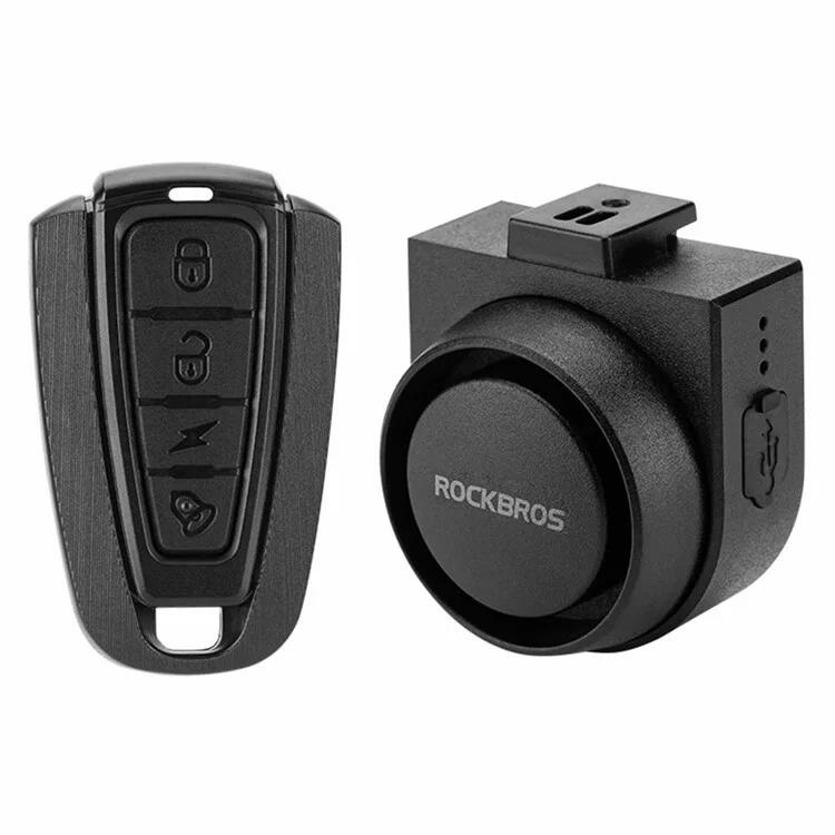 ROCKBROS Zvonček na bicykel s bezdrôtovým ovládaním