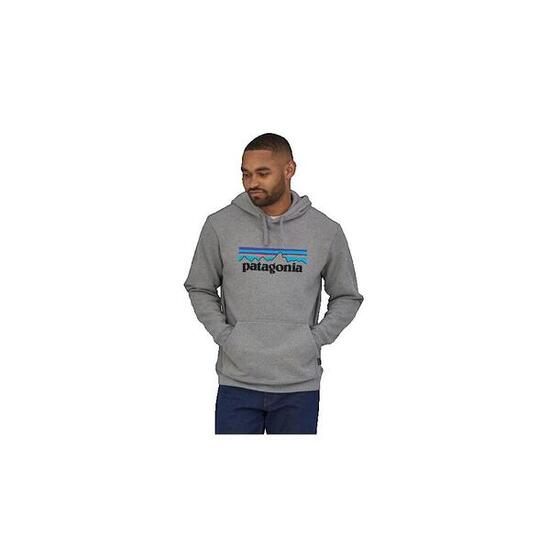 Sweatshirt Hommes Patagonia P6 Logo Uprisal gris