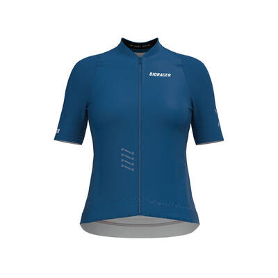 Fietsshirt dames - petrol blue - icon